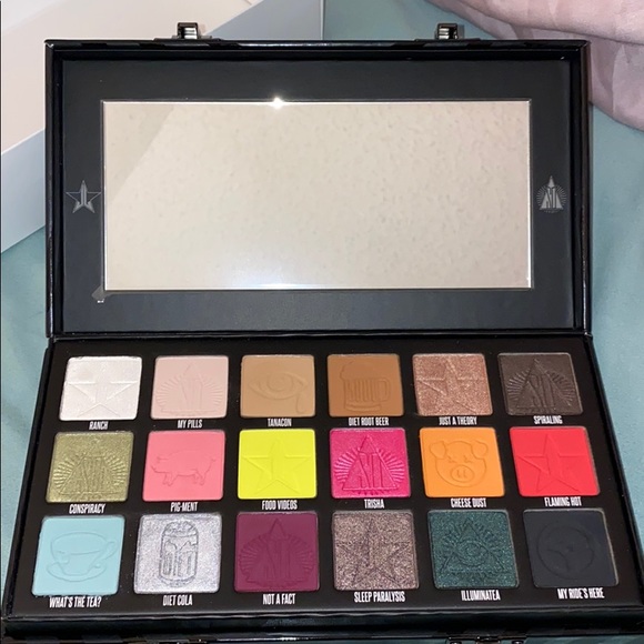 Jeffree Star Conspiracy Palette Review - Handmade Dreams of Mine Conspiracy Palette
